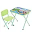 Дитячий столик складаний зі стільчиком M 5962-5 зелений - мініатюра 1