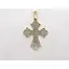 Золотий хрестик Столична Ювелірна Фабрика. Розп'яття Христа. 501670 - мініатюра 3