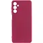 Чохол Getman TPU Liquid Silk Full Camera для Samsung Galaxy A15 4G/5G/M15 5G Бордовий/Marsala - мініатюра 1