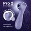 Вакуумний кліторальний стимулятор Satisfyer Pro 2 Generation 3 with Liquid Air Фіолетовий - мініатюра 6
