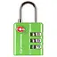 Замок Lifeventure TSA Combi Lock Зеленый - миниатюра 1