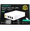 Міні ДБЖ для роутера Marsriva KP3 3xDC+USB OUT 5V/9V/12V, 2А/18W,10000Ah (37Wh) LiPol - мініатюра 5
