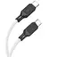 Дата кабель Hoco X90 Cool silicone Type-C to Type-C 60W (1m) White - мініатюра 2