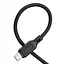 Кабель HOCO X90 Cool silicone charging data cable for Micro Black - мініатюра 4