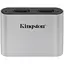 Кардрiдер Kingston iдер Workflow Dual-Slot microSDHC/XC UHS-II Card Reader (WFS-SDC) - мініатюра 2