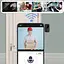 Відеодзвінок дверний Smart Doorbell M8 Wi-Fi бездротовий Чорний  - мініатюра 3