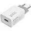 Сетевое зарядное устройство ColorWay, белый, 20 Вт, 1xUSB (QC3.0), Auto ID (CW-CHS014Q-WT) - миниатюра 1
