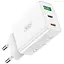 Зарядний пристрій XO L101 Quick charger 20 W (3 вихідних порти) білий - мініатюра 1
