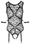 Боди Cottelli Collection Bondage Garter S черный - миниатюра 5