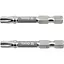 Отверточная насадка Yato Torx T30х50 мм HEX 1/4 покрыта никелем 2 шт. (YT-78035) - миниатюра 1