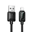Дата кабель Hoco U146 Mundo USB to Lightning 12W (1.2m) Black - мініатюра 1