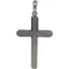 Серебряный крестик Qvaliz. 903SU74 - миниатюра 1