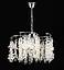 Люстра подвесная хрустальная S2493/5, Хром - миниатюра 1