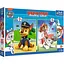 Пазли + розмальовка (10 + 10 елм.BABY MAXI) - "Команда щенячого патруля" 43003 Trefl, в коробці (5900511430035) - мініатюра 1