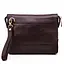Мужской кожаный клатч сумка c петлей коричневая TARWA 22х16х4.5 см sum0028461 - миниатюра 4