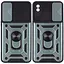 Чехол Ummi Camshield Serge Ring для Xiaomi Redmi 9A Зеленый / Green - миниатюра 1