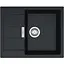 Кухонна мийка Franke Sirius, тектонайт, прямокутник, з крилом, 620х500х200мм, чаша - 1, накладна, SD2 611-62, чорний - мініатюра 1