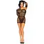 Leg Avenue 2 PC Tube dress and gloves OS Black - мініатюра 8