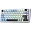 Клавіатура Aula F75 MAX Wireless Gasket Keyboard Reaper Switch 2.4G/BT EN/UA White (6978080501158) - мініатюра 2
