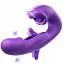 Вибратор I’MCUM Flirt Waves со стимуляцией клитора 5 режимов Фиолетовый (IM-ZDB328) - миниатюра 1