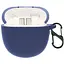 Чохол-накладка DK Silicone Candy Friendly з карабіном для Realme Buds Air 2 (011383) (dark blue) - мініатюра 1