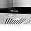 Вытяжка декоративная со стеклом WEILOR PGS 6230 SS 1000 LED - миниатюра 5