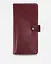 Шкіряне портмоне Classic бордове - мініатюра 1