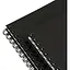 Блокнот на спіралі Rosa Studio A5 (14.8х21см) 100г/м2 80л чорний - мініатюра 6