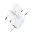 Блок быстрой зарядки USAMS T37 Super Si Fast Charger US-CC128 Адаптер сетевой - миниатюра 4