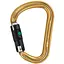 Карабін Petzl William Ball-Lock Gold (1052-M36A BLY) - мініатюра 1