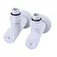 Набір Кран вентильний кутовий з американкою Solomon Lux 1/2″ 7777 (2шт.) White 000020285 - мініатюра 4