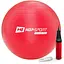 Фитбол Hop-Sport 75см красный + насос 2020 - миниатюра 2