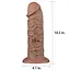 Фаллоимитатор LoveToy Realistic Chubby 26.6 см телесный - миниатюра 10