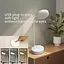 Мінімалістична настільна світлодіодна лампа з USB-живленням і сенсорним керуванням Білий 88202 - мініатюра 5