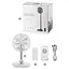 Вентилятор GXQC D1201 настольный/напольный беспроводной белый - миниатюра 8