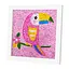 Алмазна мозаїка для дітей Папуга Bambi A5501D рамка 17,5-17,5 см - мініатюра 1