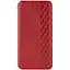 Кожаный чехол-книга GETMAN Cubic (PU) для Samsung Galaxy M35 5G Красный - миниатюра 1