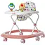Ходунки дитячі Carrello Tempo CRL-7202 Rose з ігровою панеллю - мініатюра 1