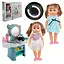 Лялька у наборі, трюмо, на батарейках (В асортименті) - мініатюра 2