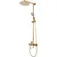 Душовя система Rea Aldi з виливом gold REA-P8802, Золотий - мініатюра 1