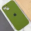 Чохол Epik Silicone Case Full Camera Protective AA для Apple iPhone 15 Plus 6.7 Зелений/Dark Olive - мініатюра 5