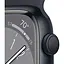 Смарт-годинник Apple Watch Series 8 GPS 45mm Midnight Aluminium Case with Midnight Sport Band - Regular, Model A2771 (Grade C) Seller Refurbished - мініатюра 3