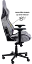 Геймерское кресло GT Racer черное со светло-серым (X-8005 Light Gray/Black Suede) - миниатюра 3