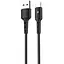 Кабель провод для зарядки смартфона/телефона Hoco X30 Type-C 1.2 м черный - миниатюра 1