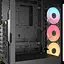 Корпус Corsair FRAME 4500X LX-R RGB из закаленного стекла, черный (CC-9011316-WW) - миниатюра 6
