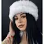 Шапка Хутро біла - мініатюра 1