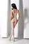 Бодистокинг Passion BS098 white - миниатюра 9
