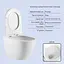 Подвесной унитаз Qtap Robin + инсталляция Qtap Nest 4 в 1 (линейная клавиша Black mat), Белый - миниатюра 3