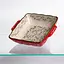 Форма для запекания Yiwu Vintage 20×16.5×4 (см) квадратная форма для выпечки в духовке с ручками Красный HM04-13 - миниатюра 4