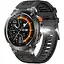 Тактичний розумний смарт-годинник для військових Smart Watch Y101 з ліхтариком компасом GPS-трекером і спортивними режимами Чорний - мініатюра 1